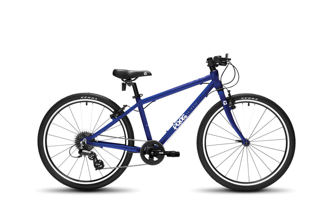 Frog 61 Hybrid Bike (24" 8-Speed) in Electric Blue