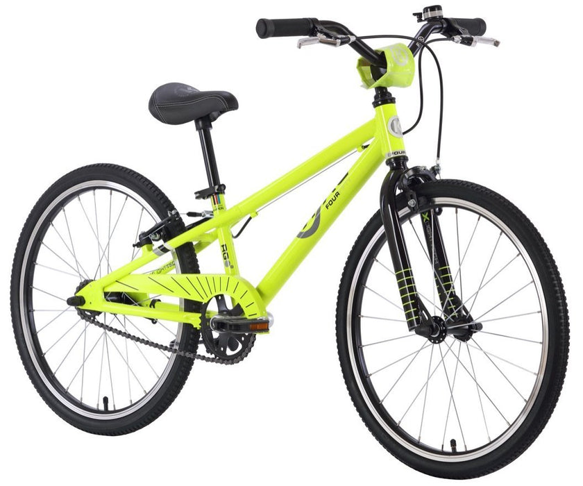 ByK E-450 20" Kids Bicycle in Neon Yellow