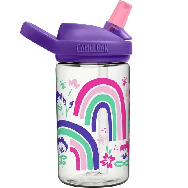 Camelbak eddy®+ Kids 14oz Rainbow Floral Bottle with Tritan™ Renew