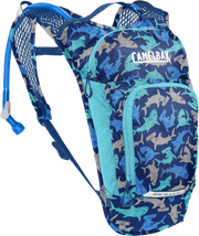 CamelBak Mini M.U.L.E. 50oz Kids Hydration Pack - Sharks from back