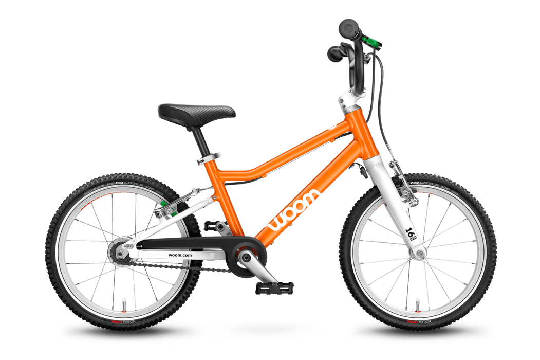 Woom 3 Original AUTOMAGIC Kids Bike 16 2 Speed Ready Set Pedal