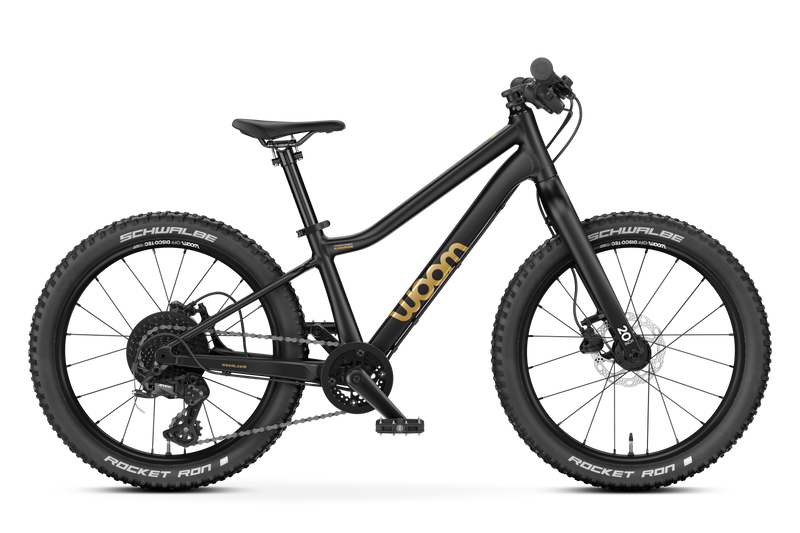 Woom OFF 4 Kids Mountain Bike (20" 9-Speed) - Rel. C - Treasure Black