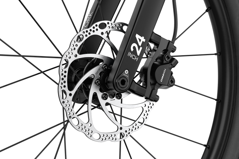 Woom OFF 5 Kids Mountain Bike (24" 9-Speed) - Rel. C - brakes