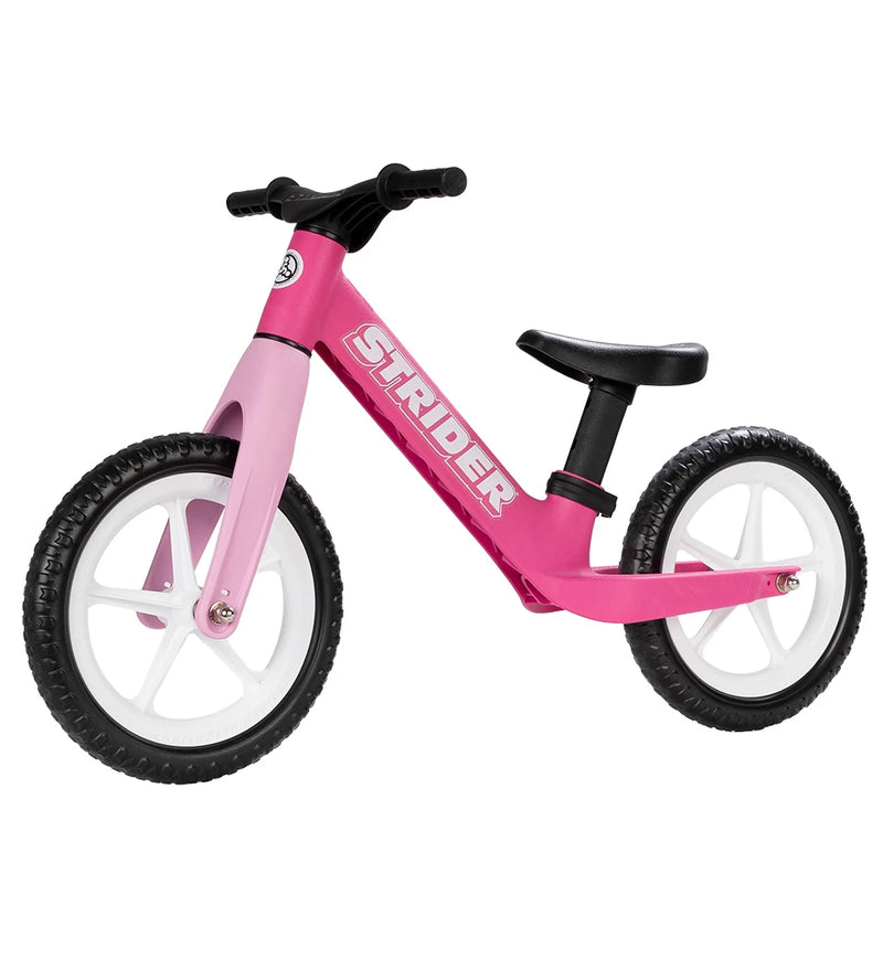 Strider 12 Comp Balance Bike - Pink