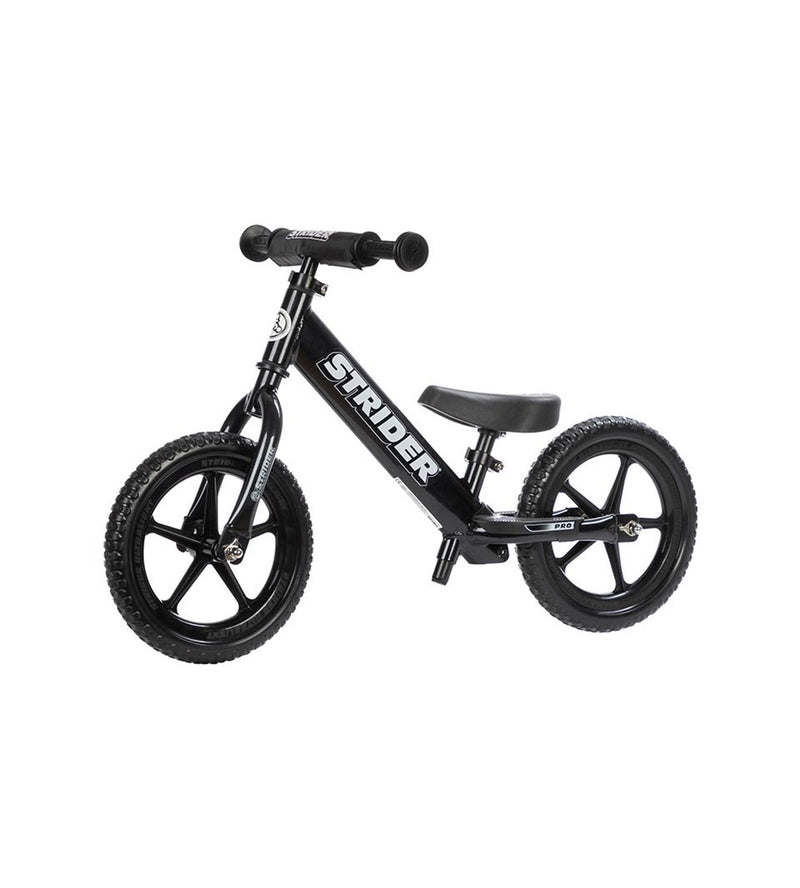 balance bike no pedals Strider Pro 12" Kids' Balance Bike
