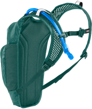 CamelBak Mini M.U.L.E. 50oz Kids Hydration Pack - Green with mountains from front