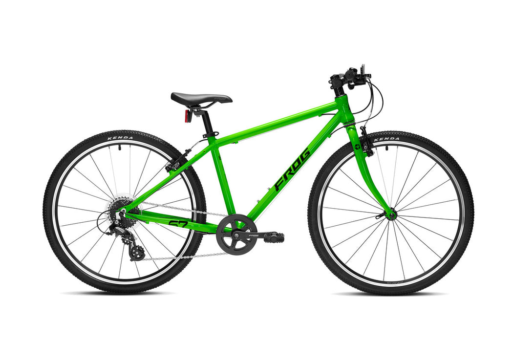 Frog 67 Hybrid Bike (26" 8-Speed) in Neon Green