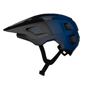 Lazer Finch KinetiCore Kids Bike Helmet - Matte Blue Black from Left Side