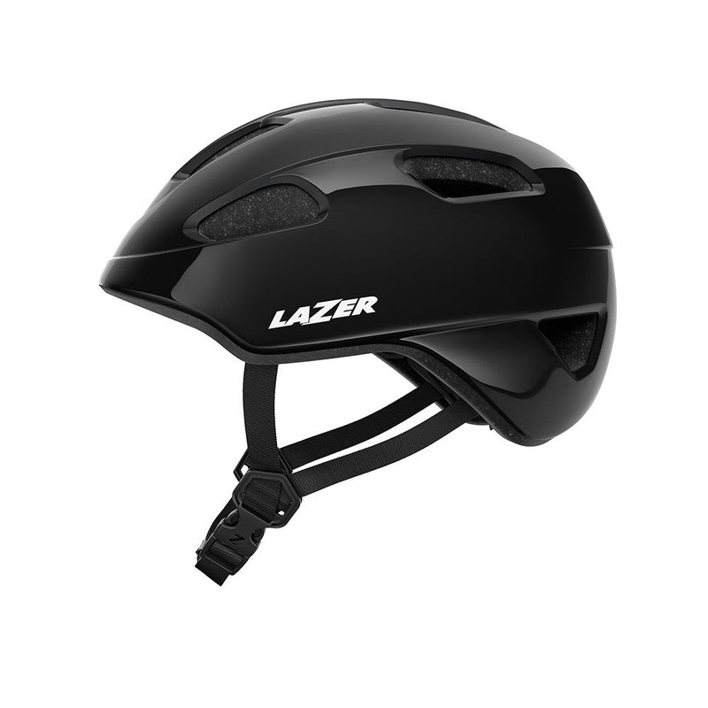 Lazer Nutz KinetiCore Kids Bike Helmet - Black from Other Side