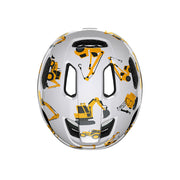 Lazer Pnut KinetiCore Kids Bike Helmet - Diggers from top