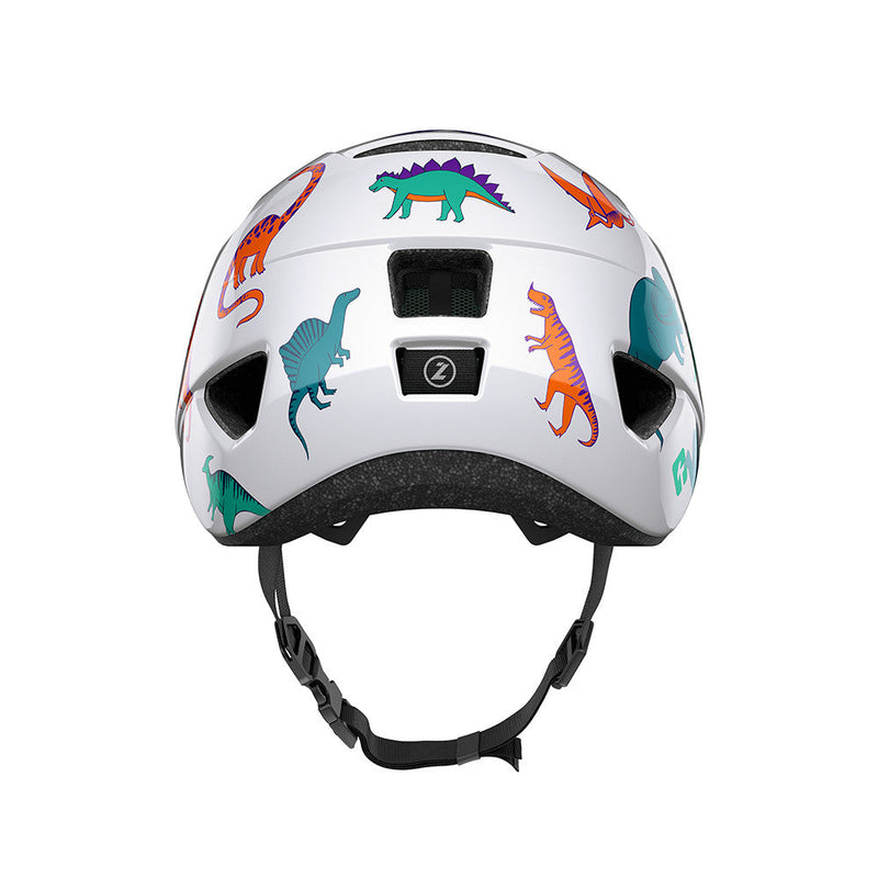 Lazer Pnut KinetiCore Kids Bike Helmet - Dinosaurs from back
