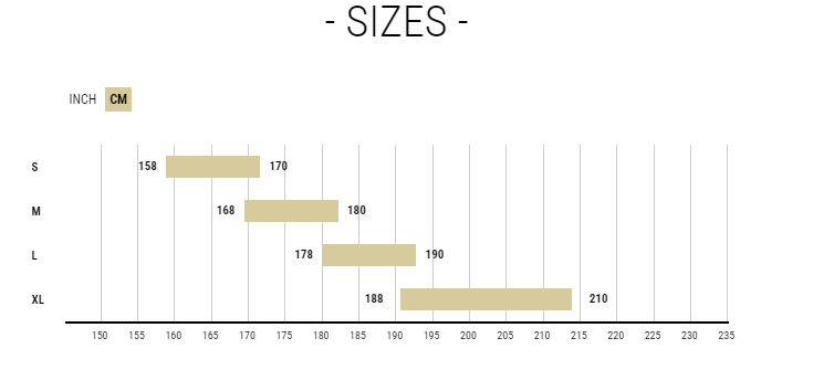 Sizing Chart Meta HT AM Origin