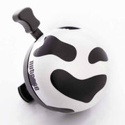 Nutcase Bike Bell - Black and White Cow Moove Over Design