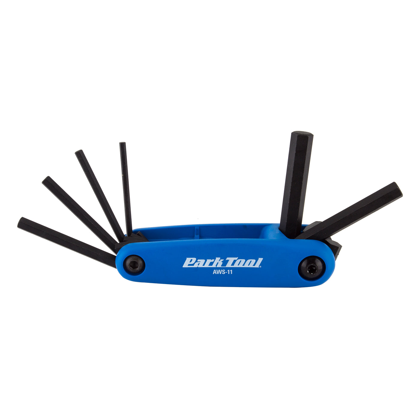 Park Tool AWS-11 Fold Up Hex Wrench Set - 3 To 6/8 & 10mm - View #10