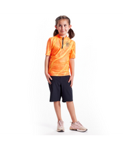 Pearl Izumi Junior Canyon Mountain Bike Shorts -- Navy from front on kid