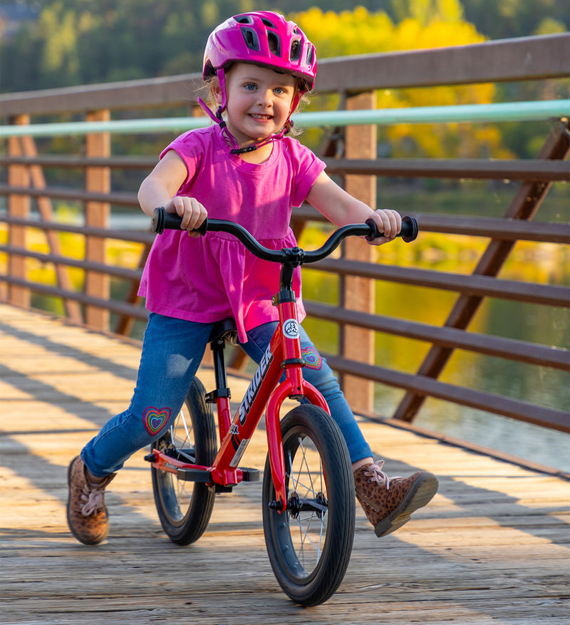 strider bike to pedal bike Strider 14x Convertible Bike Rocket Red