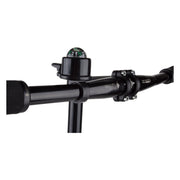Sunlite Compass Bike Bell - Black with Compass Mounted on Handlebar