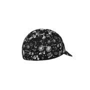 Woom FLARE Reflective Cap - Black from back angle