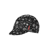 Woom FLARE Reflective Cap - Black from front angle
