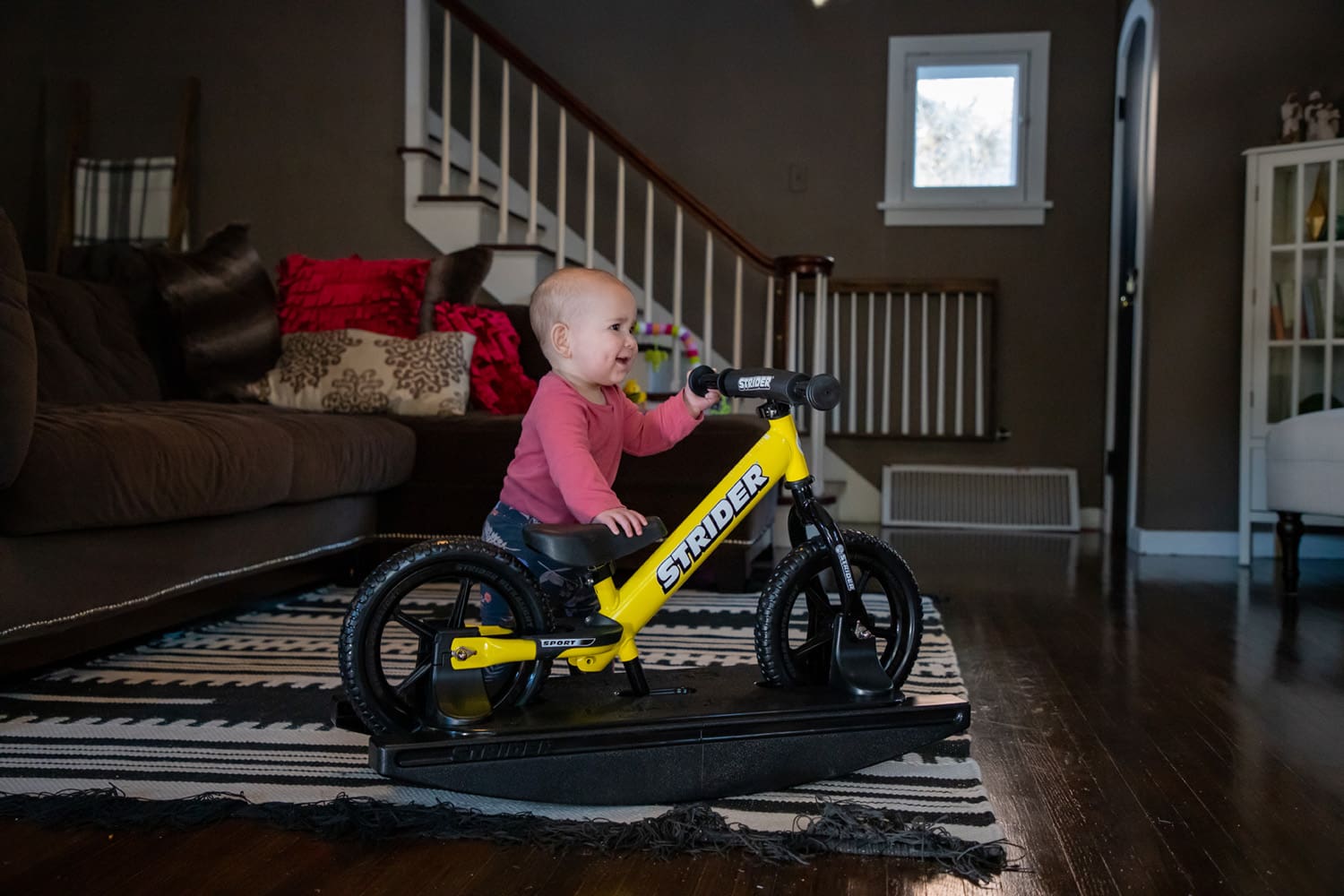 Strider 12 Sport 2-In-1 Rocking Bike (Balance Bike + Rocking Base