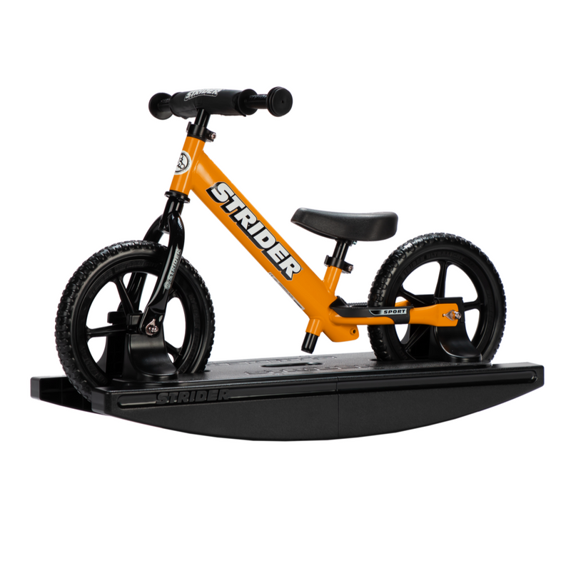 12 pedal bike Strider Balance Bike with Rocking Base