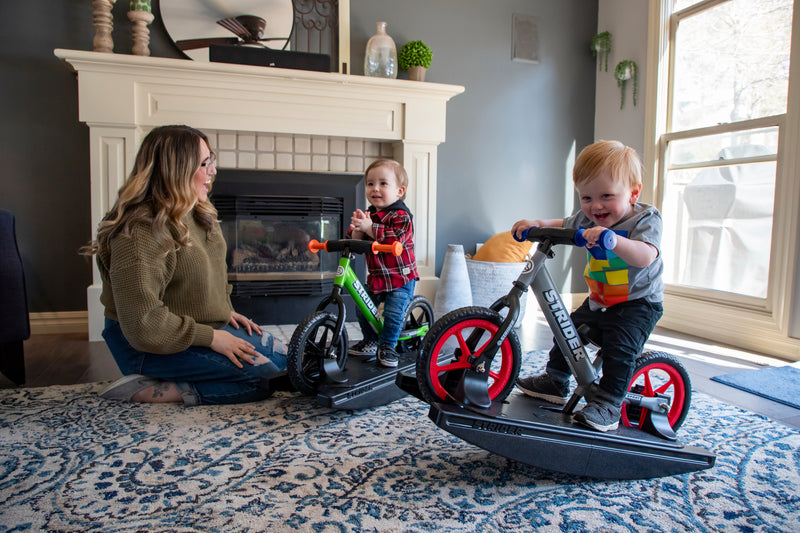 Strider 12 Sport 2-In-1 Rocking Bike (Balance Bike + Rocking Base)