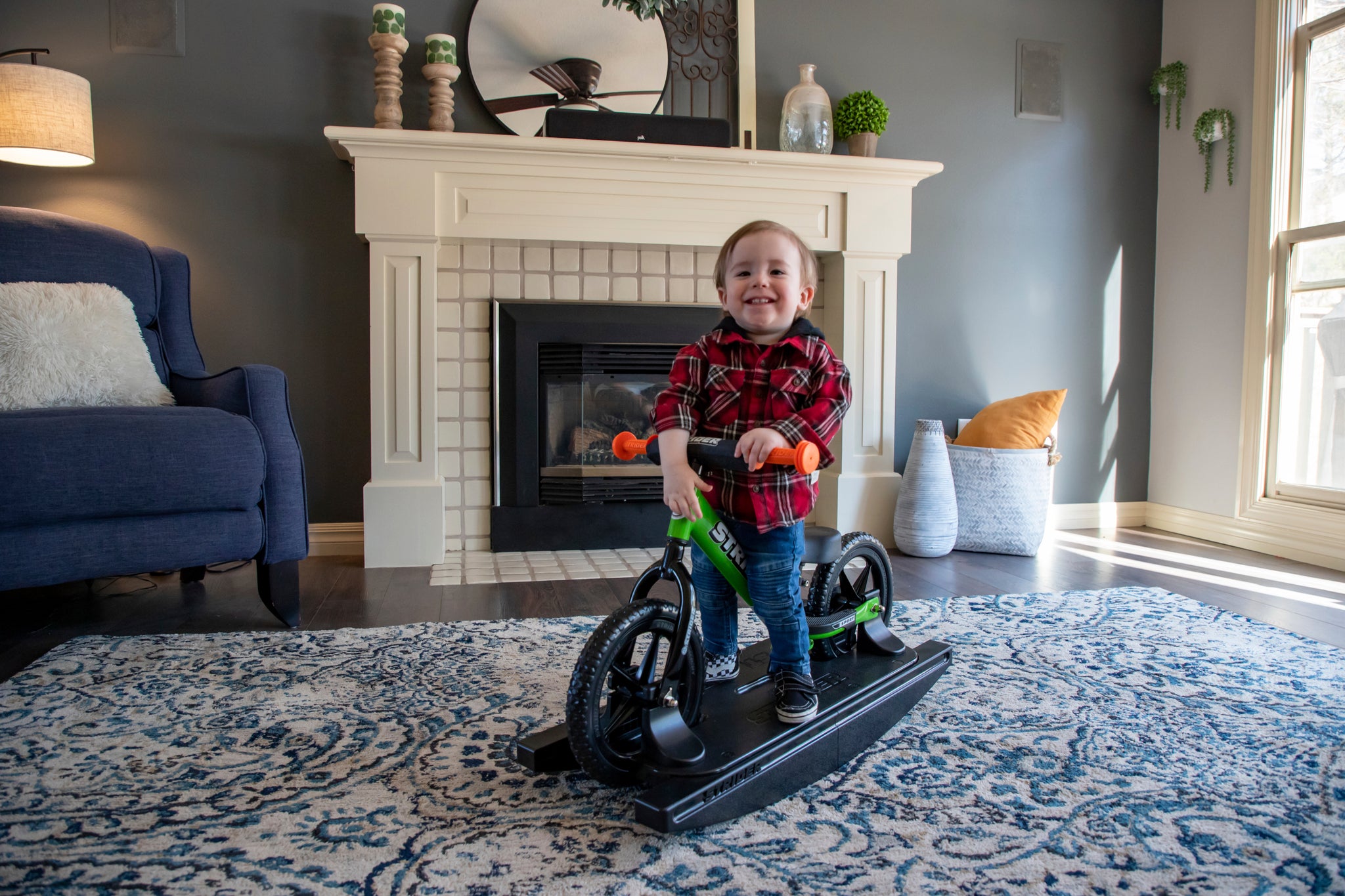 Strider 12 Sport 2-In-1 Rocking Bike (Balance Bike + Rocking Base ...