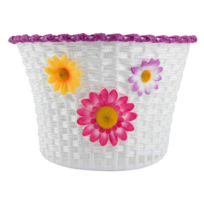 Sunlite Classic Flower Bicycle Basket