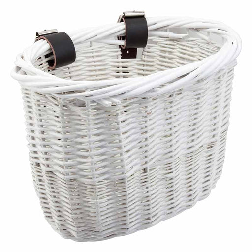 thumbnail image 2 of Kids Bike Basket With Bell - Handwoven Front Basket For Children's Bicycles & Scooters 2 of 10