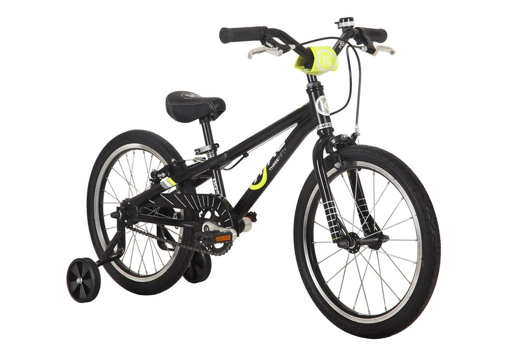 ByK E-350 18" Kids Bicycle in Black Midnight