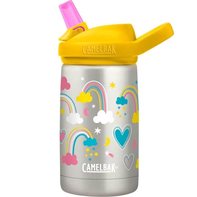 Camelbak Eddy+ Bottle, SST Vacuum Insulated, Rainbow Love, Kids, 12 Ounce