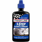 Finish Line 1-Step Cleaner and Bike Chain Lube - 4 fl oz