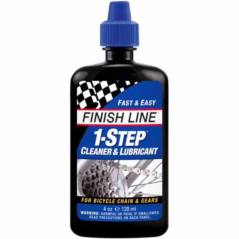 Finish Line 1-Step Cleaner and Bike Chain Lube - 4 fl oz