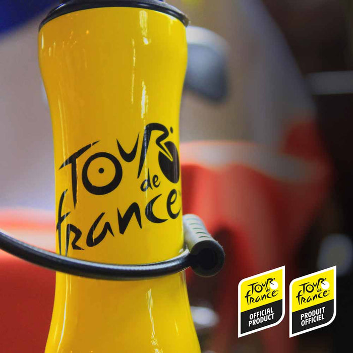 Frog Road/Cyclocross 67 Bike (24" 9-Speed) Closeup in "Tour de France" Yellow