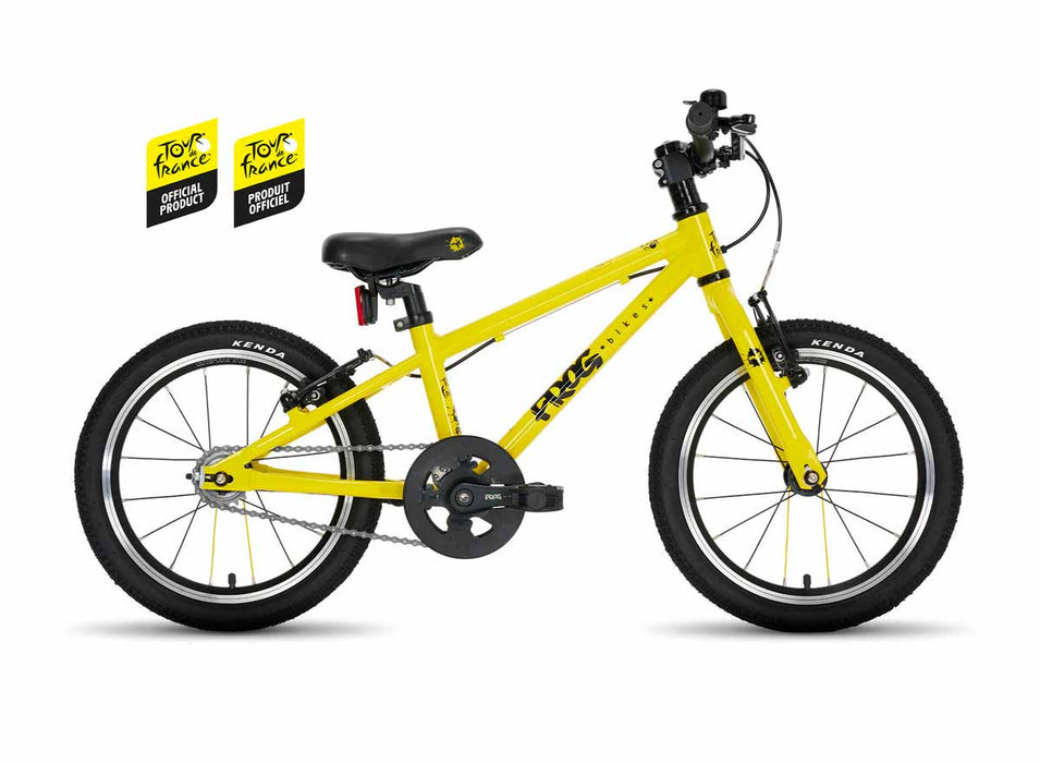 Frog 44 First Pedal Kids Bike 16" Wheel - "Tour de France" Yellow