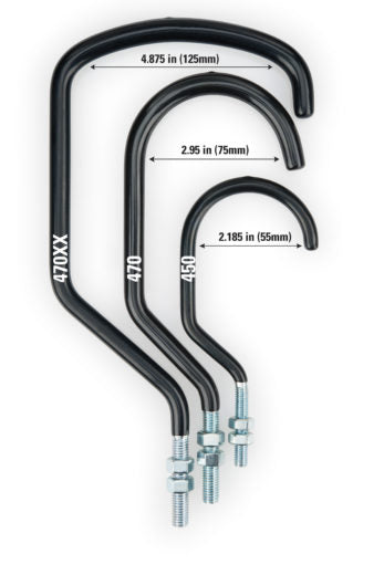 Park Tool 470 Oversized Storage Hook - Machine Thread