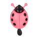 Flying Ladybug Bike Bell Pink
