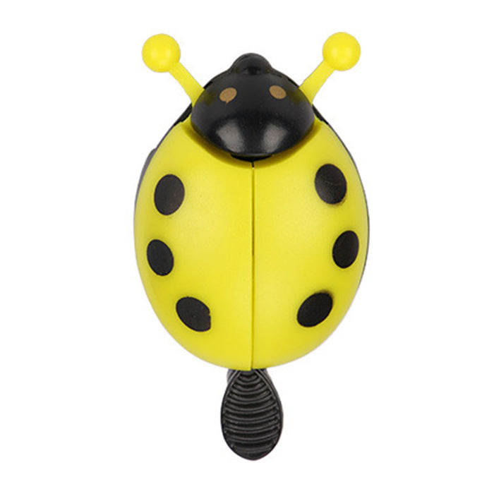Flying Ladybug Bike Bell Yellow