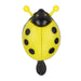 Flying Ladybug Bike Bell Yellow