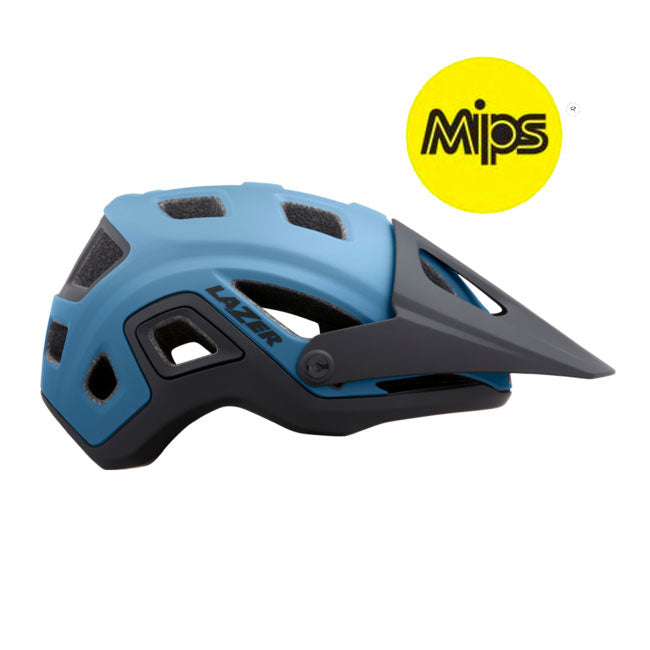 Lazer Impala MIPS Mountain Bike Helmet - Blue from Side