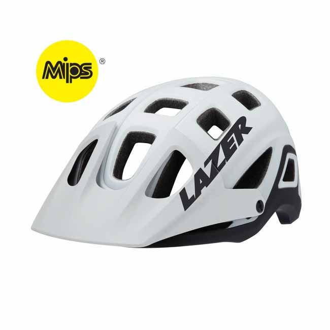 Lazer Impala MIPS Mountain Bike Helmet - White from Side