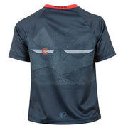 Pearl Izumi Junior Summit Jersey (Relaxed Fit + Colorado Design) - Navy from back