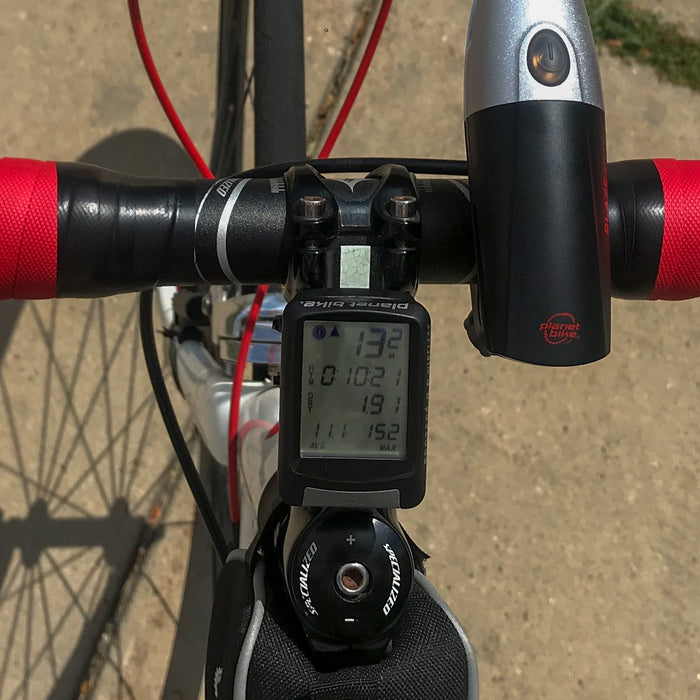 Planet Bike 9 Function with Temperature Wireless Odometer