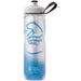 Polar Bottles Sport Insulated Big Bear Water Bottle - 24oz, White/Blue