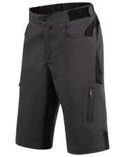 Zoic Ether Youth Boys Mountain Biking Shorts - Shadow from front angle