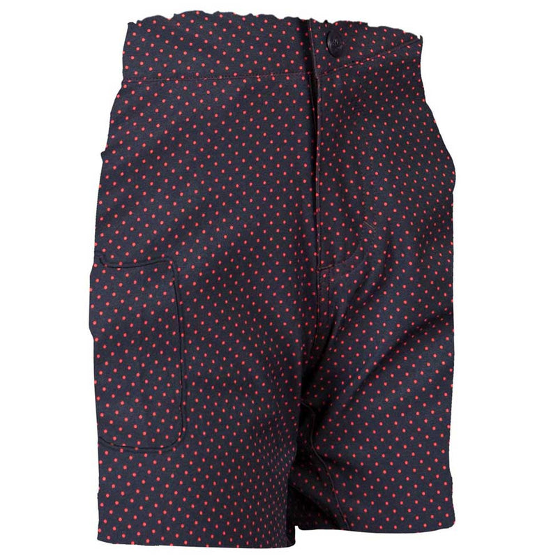 Zoic Girls Rippette Bike Shorts - Night/Pink Dot