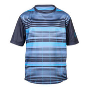 Zoic Lucas Jersey - Blue stripes from front