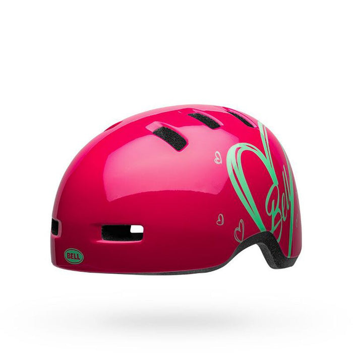 Bell Lil Ripper Adore Gloss Pink Youth Bike Helmet
