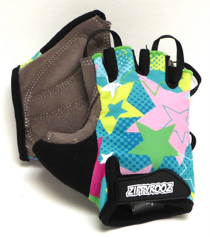 kids bicycle gloves ZippyRooz Kids Bike Gloves Peace / Kids XL - Toddler