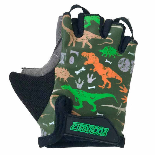 ZippyRooz Dinosaur Kids Bike Gloves